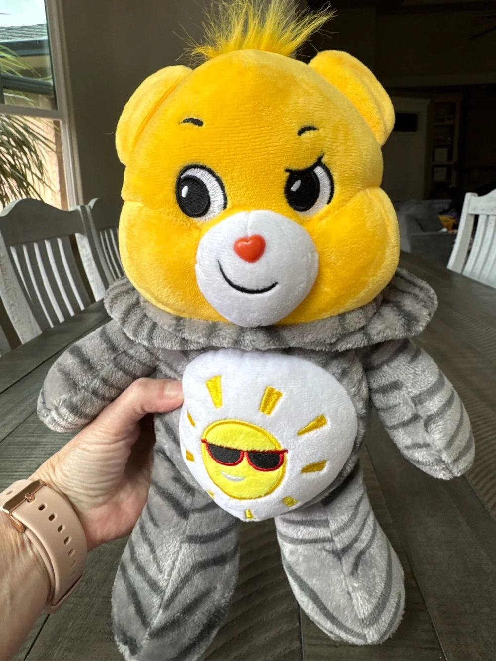 Care Bears - Funshine Bear Kitty Cat Hoodie ‘Unlock The Magic Snuggle’ Friends